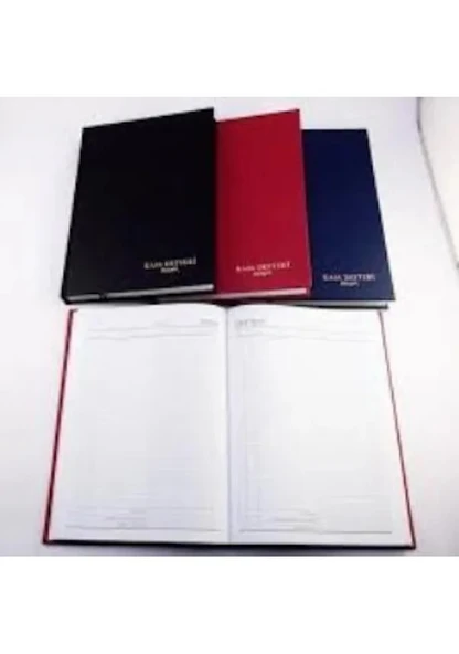 Özkan 368 Yaprak 17x24 Kasa Defteri Koyu Lacivert ürün görseli 1