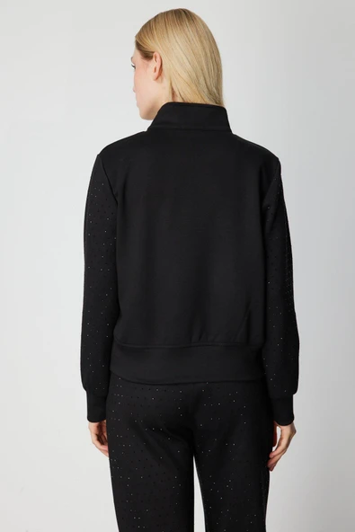 66364 ONTEKS EŞF. ÜST TAŞLI YAKASI FERMUARLI - Resim 4