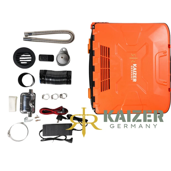 Kaizer Pro Dizel Isıtıcı - LED Ortam Aydınlatmalı - Resim 3