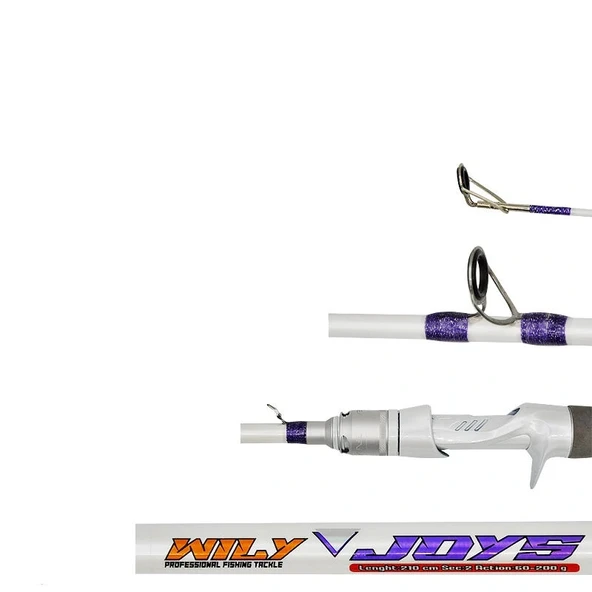Wily Joys Bot 210cm 60-200 gr Bot Tekne Kamışı - Resim 2