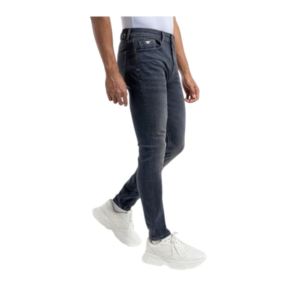 Erkek Justin Skinny Fit Jean Pantolon - Resim 4