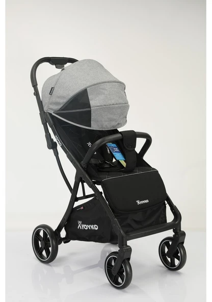 Yoyko Max Kabin Boy Tek Elle Otomatik Katlanan Pratik Autofold Bebek Arabası - Resim 9