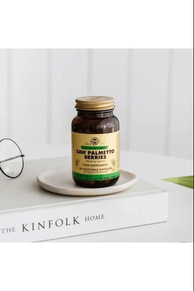 Solgar Saw Palmetto Berries 100 Kapsül 3 Adet - Resim 2