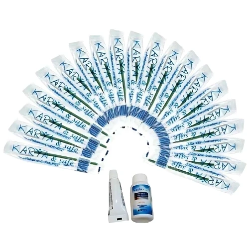 Aqua Poşetli Ağız Bakım Seti Peroksitli 20 Swablı - Resim 2