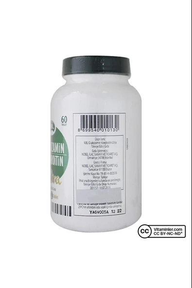Nbl Glukozamin Kondroitin Ultra 60 Tablet - Resim 2