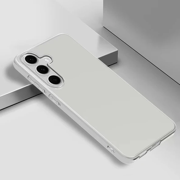 Samsung Galaxy S25 FE Uyumlu Kılıf Pürüzsüz Süper Silikon Kapak - Resim 5