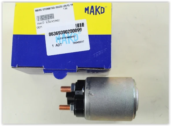 MAKO 63693902 MARŞ OTOMATİĞİ ISUZU 24 V YM CARGO 24V ürün görseli 1
