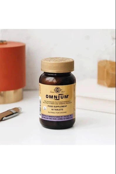 Solgar Omnium 60 Tablet 2 Adet - Resim 2