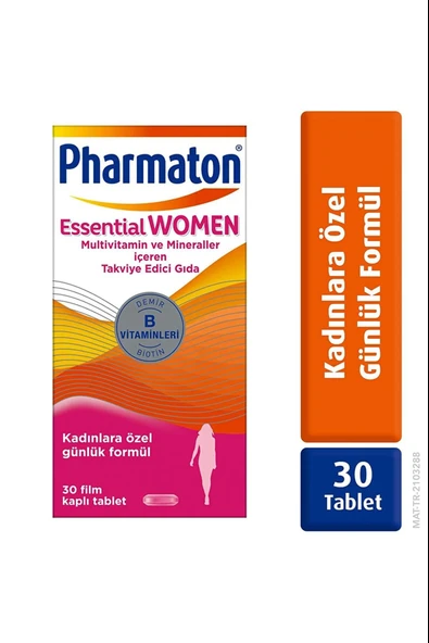 Pharmaton Essential Women 30 Tablet ürün görseli