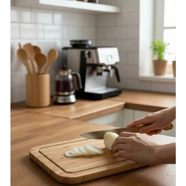 Bambum Talau Kesme Tahtası Orta - Resim 6