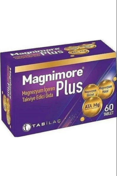 Magnimore Plus 60 Tablet ürün görseli