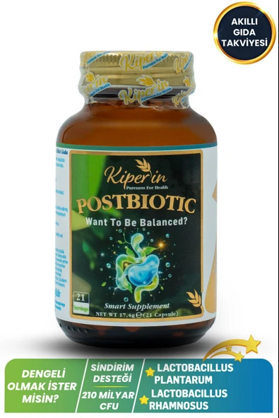 Kiperin Postbiyotik 21 Kapsül ürün görseli