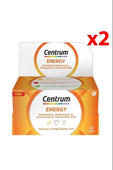 Centrum Energy 30 Tablet 2 Adet ürün görseli