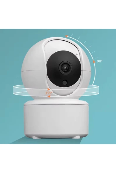 Venas Pet Kedi Köpek ve Bebek Gözetleme Kablosuz Yeni Nesil Güvenlik Kamerası - Resim 2