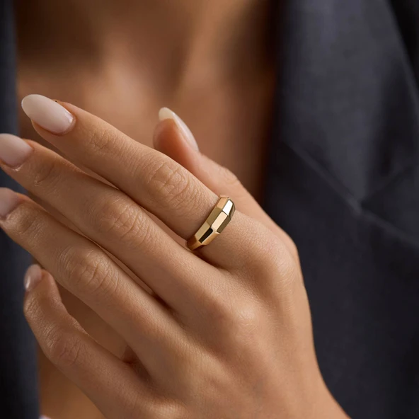 Golden Touch Altın Yüzük - Resim 2