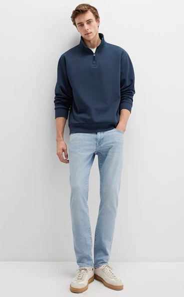 Mavi M0042289803 Jake Mavi Pro Açık Mavi Jean Pantolon Erkek Kot Pantolon - Resim 2