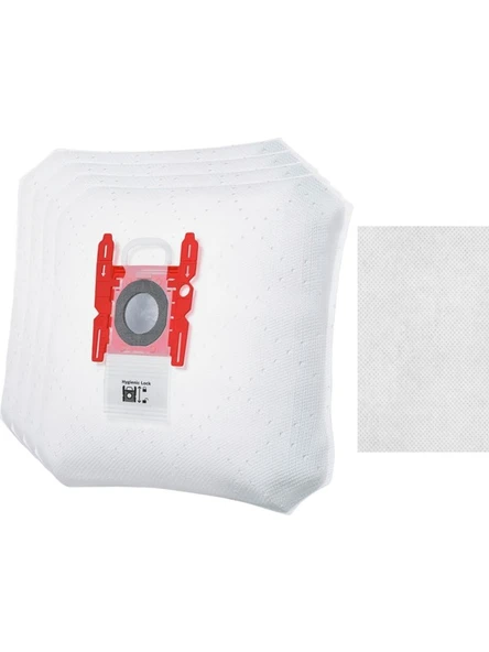 srfn ticaret Bosch - Siemens G ALL Tipi Süpürge Toz Torbası Uyumlu Toz Torbası - 4 Adet - Resim 2
