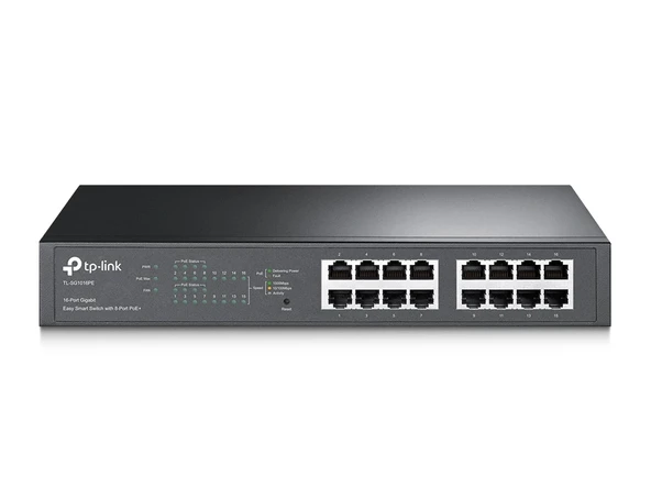 Tp-lınk Tl-sg1016pe 16port 10/100/1000 Yönetilebilir Poe Swıtch ürün görseli 1