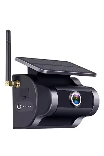 Venas 1080P FULL HD KENDİLİĞİNDEN BATARYALI GÜNEŞ PANELLİ MIKNATISLI WİFİ ARAÇ KAMERASI. - Resim 5