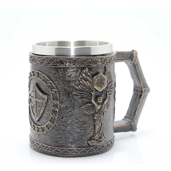 Tasarım Paslanmaz Çelik Kupa Bardak ürün görseli