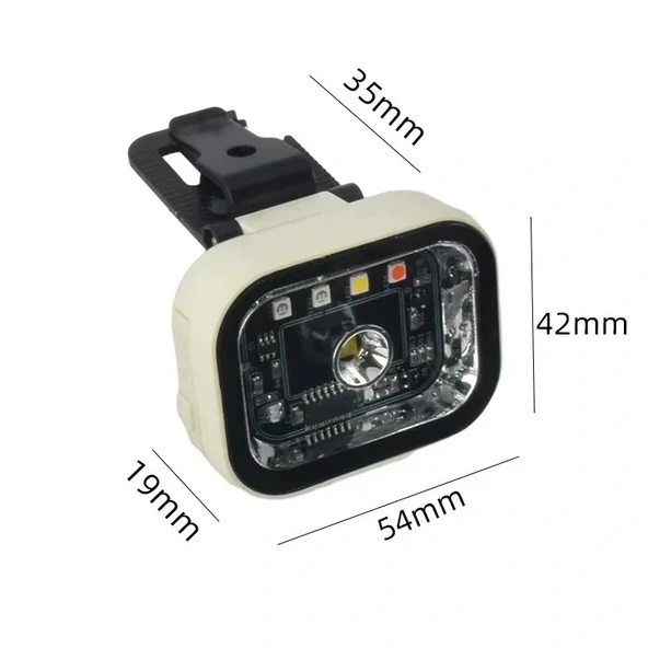 Police Ps-1979 Sensörlü Mıknatıslı Fonksiyonlu Çok Amaçlı Şapka Kafa Feneri - Resim 3