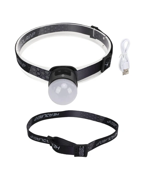 7 MOD ŞARJLI KAFA VE KAMP LAMBASI - Resim 3