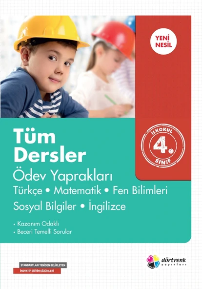 DÖRTRENK 4.SINIF KONU KONU ÖDEV YAPRAKLARI ürün görseli
