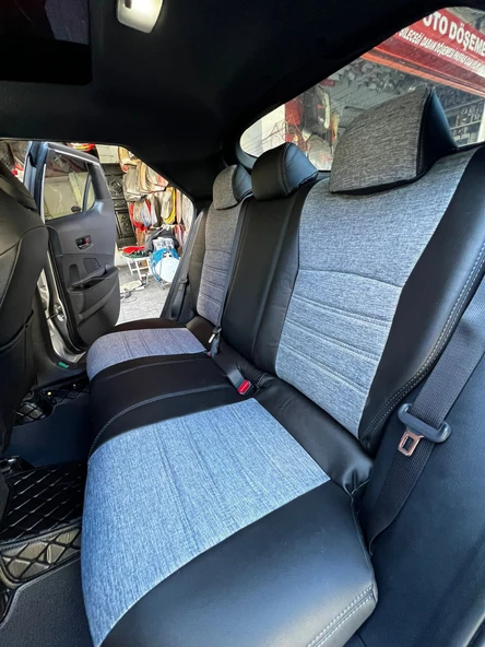 Toyota C-HR HYBRID Özel Dikim Koltuk Kılıfı - Resim 8