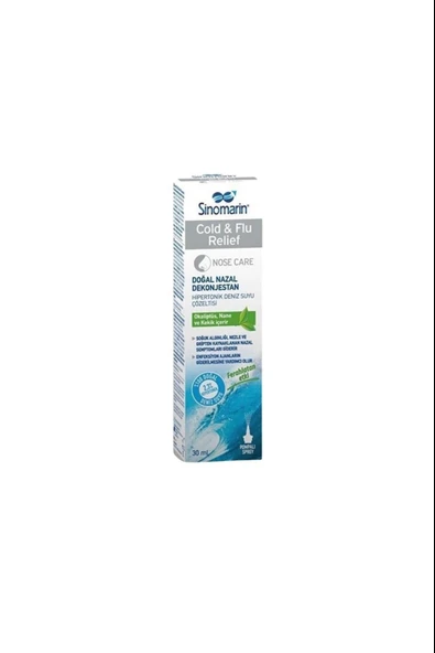 Sinomarin Cold & Flu Relief Sprey 30 ml ürün görseli