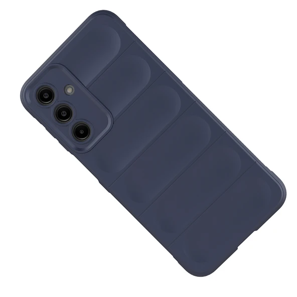 Samsung Galaxy A17 Kılıf Esnek TPU Oyuklu Arka Yüzey Tasarımlı Etnik Silikon Kapak - Resim 8