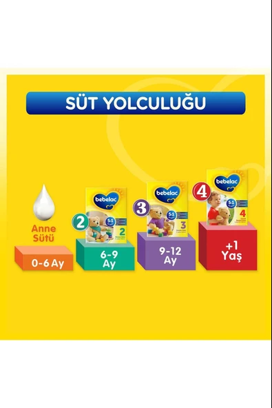 Bebelac 4 Çocuk Devam Sütü 1 Yaş+ 800 gr - Resim 8