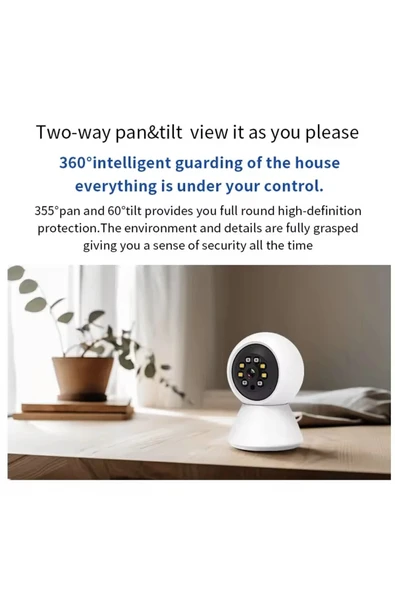 Venas Hasta Bebek Kedi ve Köpekler İçin Akıllı Güvenlik Kamerası - Resim 2