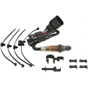 Vag Oksıjen Sensoru Lambda Sondası (5 Kutuplu 750mm) Audı A3 A4 / A4q A6 Tt Leon Toledo 99>09 - Bosch 0258007353 - Resim 1