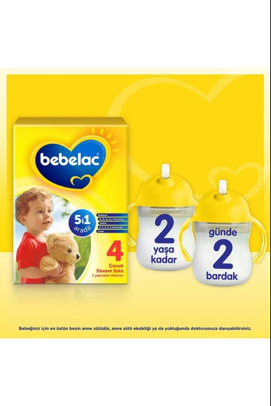 Bebelac 4 Çocuk Devam Sütü 1 Yaş+ 800 gr - Resim 5