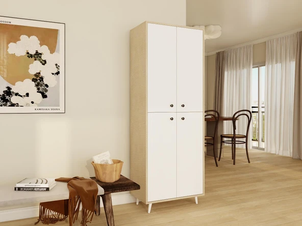 Vadi Çok Amaçlı Banyo/Kiler Dolabı Kotonvizon - Resim 2