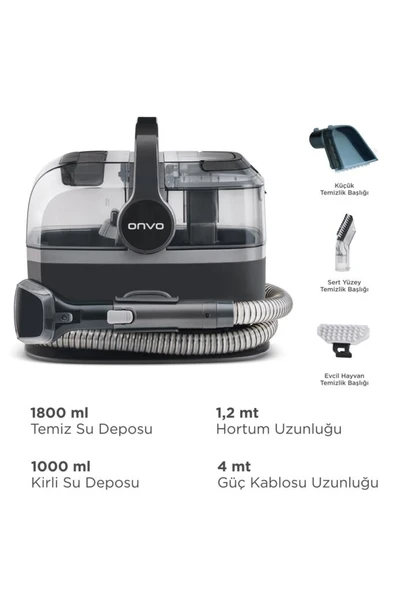 OVHYM200 Halı ve Koltuk Yıkama Makinesi - Resim 3