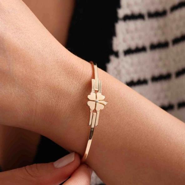 Yonca Kelepçe 14 Ayar ürün görseli 1