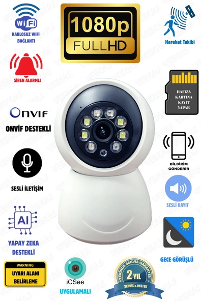 RADEX Kaliteli Bebek hasta bakıcı pet Kedi köpek ofis ve ev akıllı güvenlik Kamerası ürün görseli