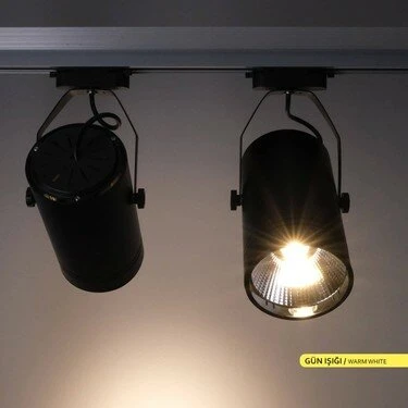 ACK 30W GÜNIŞIĞI RAY ARMATÜR (SİYAH KASA) - Resim 2