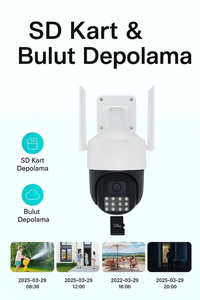 Venas Poe Girişli Ip & Ptz Güvenlik Kamerası - Resim 3