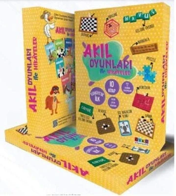 Akıl Oyunları İle Hikayeler 10 Kitap Set Öykü Yayıncılık ürün görseli 1