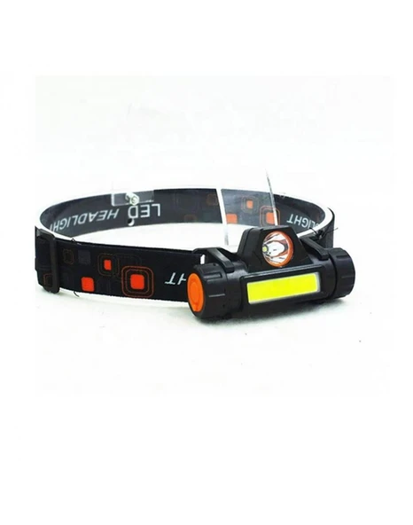 8 Saat Dayanıklı Şarjlı Sensörlü Mıknatıslı Kafa Lambası - Resim 3