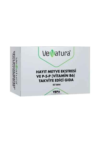 Venatura Hayıt Meyve Ekstresi P5P Vitamin B6 60 Tablet ürün görseli