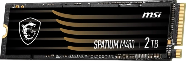 2TB MSI SPATIUM M480 PRO NVMe M.2 7400/7000MB/s - Resim 3