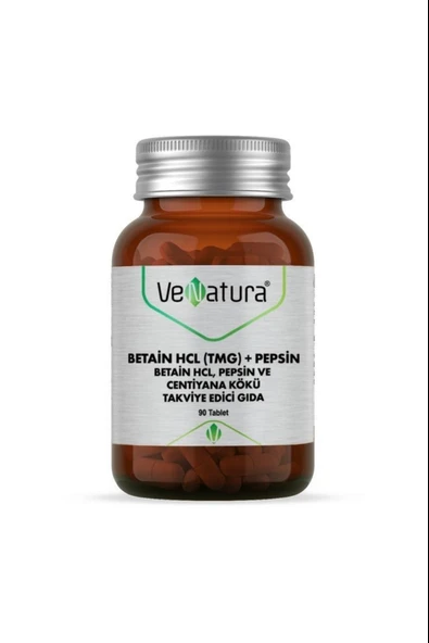 Venatura Betain HCL + Pepsin Takviye Edici Gıda 90 Tablet ürün görseli