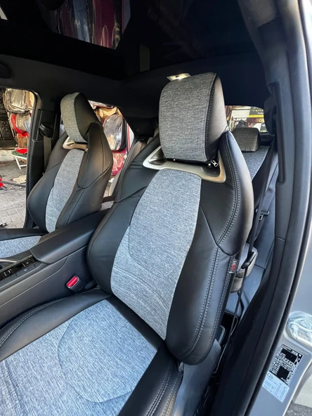 Toyota C-HR HYBRID Özel Dikim Koltuk Kılıfı - Resim 2