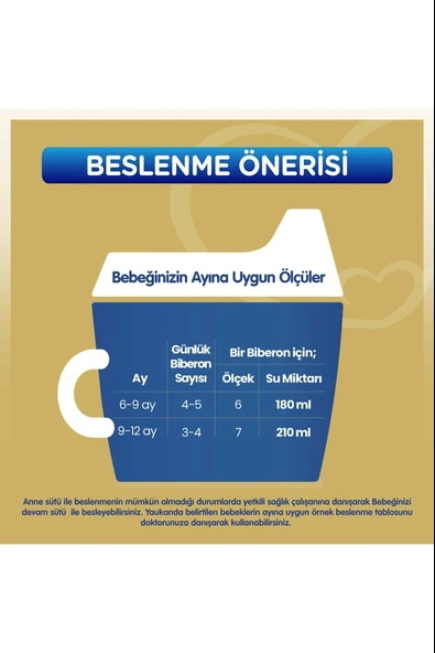Bebelac Gold 2 Devam Sütü 6 Ay+ 800 gr - Resim 2