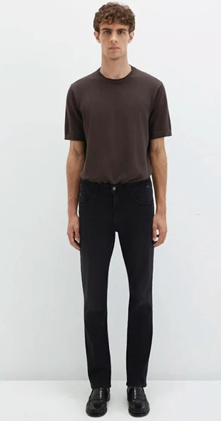 Mavi M0035187861 Marcus Mavi Black Koyu Dumanlı Smoke Jean Pantolon  Erkek Kot Pantolon - Resim 5