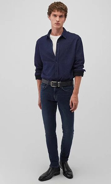 Mavi M0042482944 James 90lar Tokk Mürekkep Jean Pantolon Erkek Kot Pantolon - Resim 3