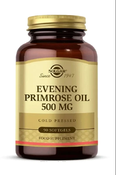 Solgar Evening Primrose 500 mg 90 Kapsül ürün görseli 1